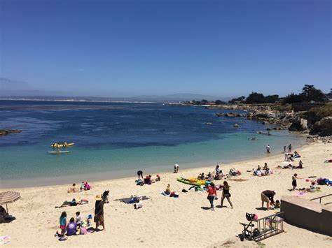 Summer Day At Lovers Point In Pacific Grove Ca On The Monterey