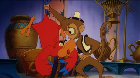Iao And Abu ~ Aladdin The King Of Thieves 1996 Abu Aladdin Aladdin Animated Movies