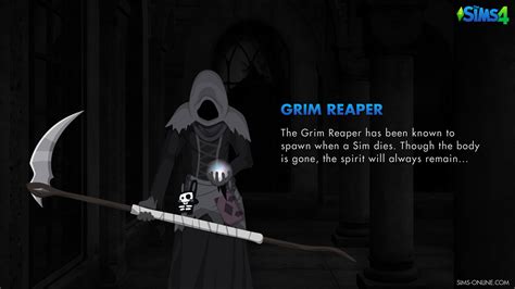 Grim Reaper Wallpaper From The Sims 4 The Sims Wallpapers