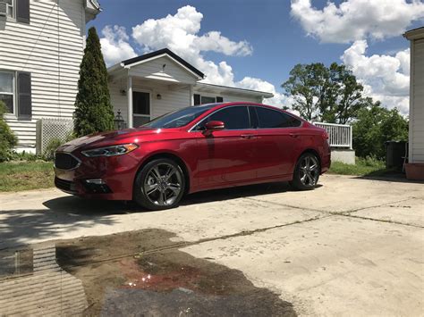 How fast is the all new 2017 ford fusion sport? 2017 Ford Fusion Sport 1/4 mile Drag Racing timeslip specs ...