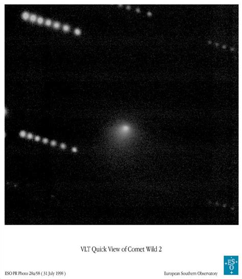 Eso Image Of Comet Wild 2