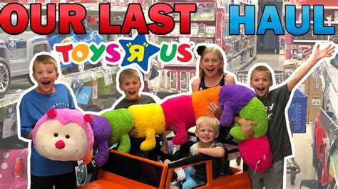 Taking Over Toys R Us For The Last Time Youtube