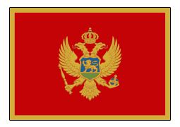 It was constitutionally sanctioned with the proclamation of the constitution on 22 october 2007. Montenegro Flagge - Montenegrinische Fahne kaufen ...