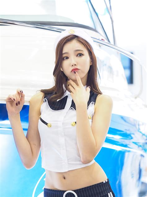 Kim Bo Ra 2016 Korea International Boat Show ~ Cute Girl Asian Girl Korean Girl Japanese