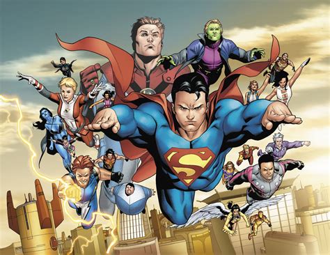 Comics Legion Of Super Heroes Fondo De Pantalla
