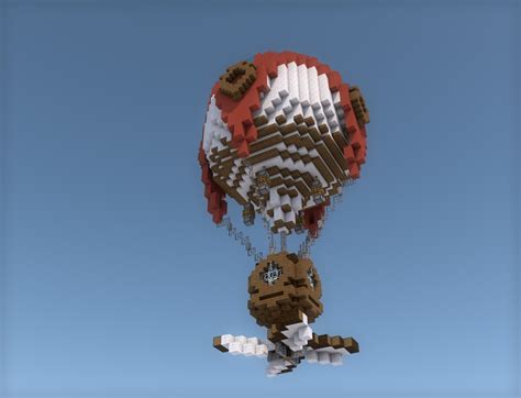 Steampunk Air Balloon Minecraft Map
