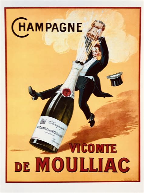 Vintage Champagne Poster (1930s) in 2020 | Vintage champagne, Vintage french posters, Champagne