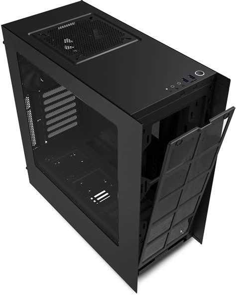 Best Buy Nzxt S340 Mid Tower Computer Case Black Ca S340w B1