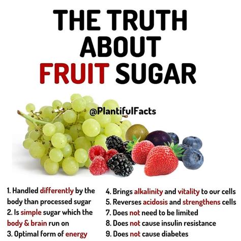 All Sugars Are Not The Same Fruit Sugar Is A Simple Sugar Intrinsic