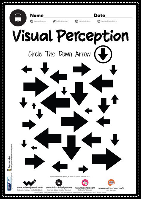 Visual Perception Worksheets Free Printable Pdf For Kids