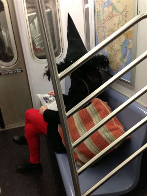 The Strangest People Ever Seen On Subway Rides 33 Pics