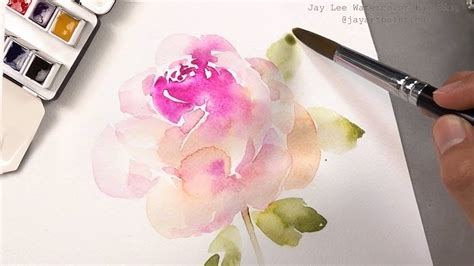 Painting With Watercolors For Beginners Jay Lee Youtube