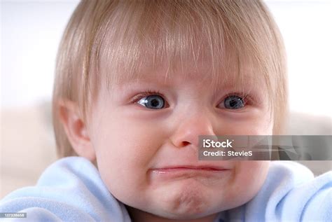 A Sad Baby About To Burst Into Tears Stock Photo Download Image Now