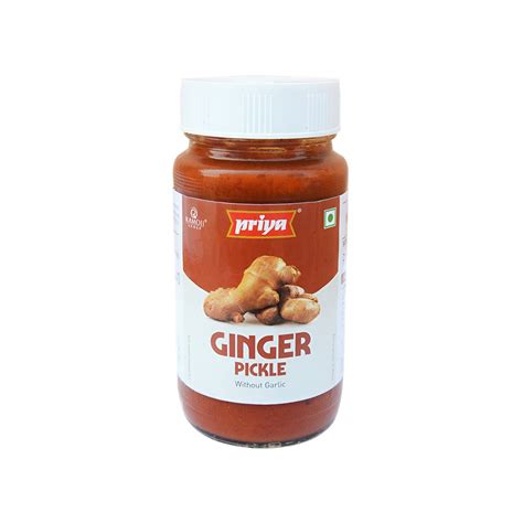 Priya Ginger Pickle Without Garlic Price Buy Online At Best Price In India