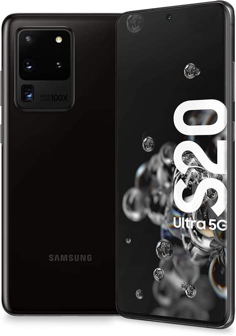 Samsung Galaxy S20 Ultra 5g Sm G988u1 Cosmic Black 12 Gb Ram 128 Gb