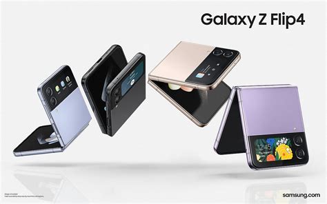 Samsung Lance Le Galaxy Z Flip 4 Un Smartphone à Clapet Encore Plus