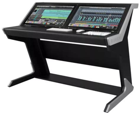 2021 Computer Desk With Recessed Monitor Computer Station Nation
