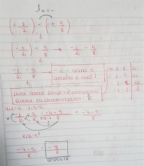 Efetue As Subtrações A Seguir