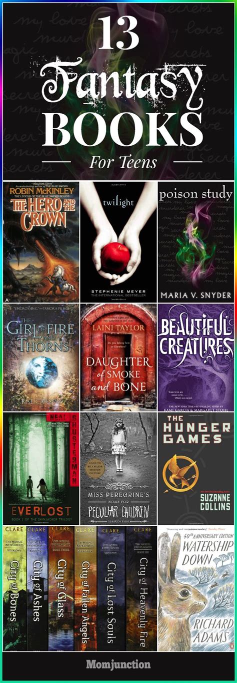 13 Fantastic Fantasy Books For Teens Fantasy Books For Kids Books To