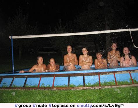 Group Nude Topless Pool Chooseone Far Right Smutty The Best Porn