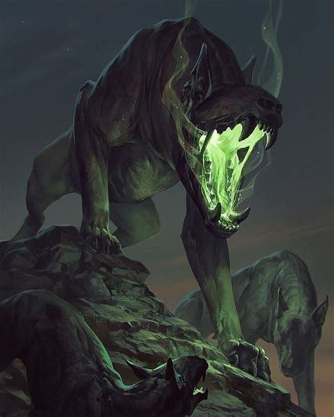The Beast By Akreon Painting