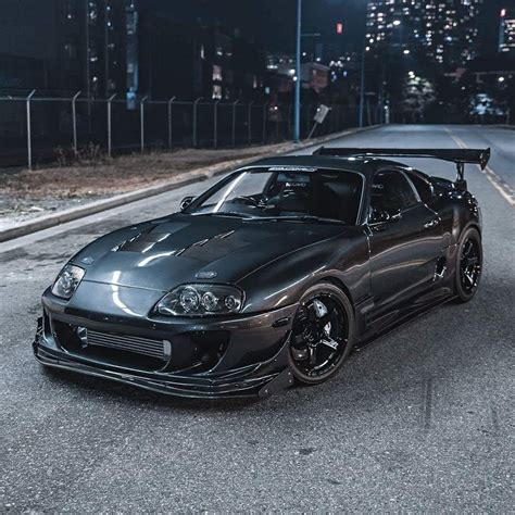 Steering wheel in this car is on the left. Pin on supra