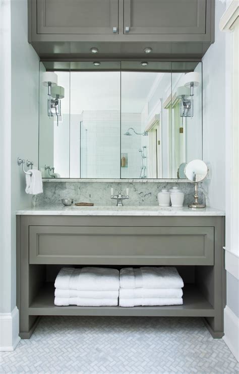 The standard bath vanity light height is roughly 75 inches to 80 inches from the floor, above the mirror. The Right Height for Your Bathroom Sinks, Mirrors and More ...