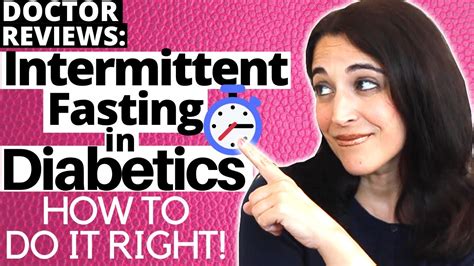 What To Know For Diabetics In Intermittent Fasting 7 Important Tips