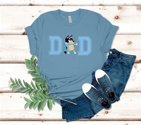 Bluey Dad T Shirt Comfort Colors Or Bella Canvas T Shirts Etsy