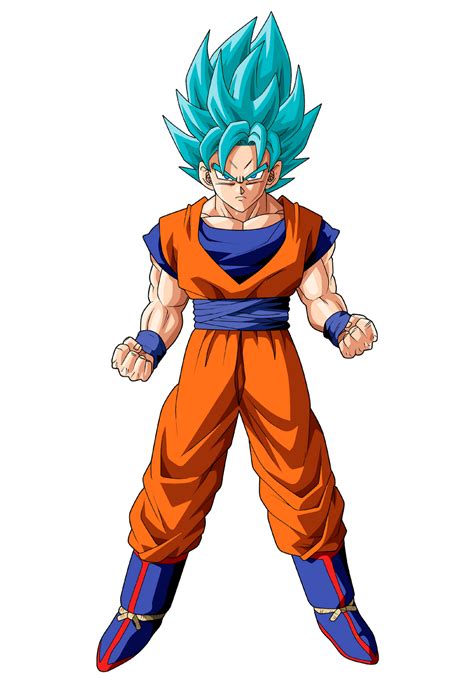 Super Saiyan Blue Goku By Brusselthesaiyan On Deviantart