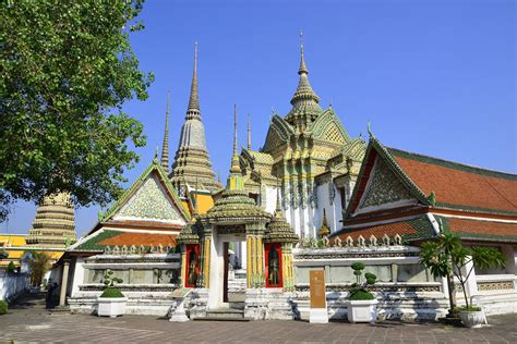 Wat Pho Temple à Bangkok En Thaïlande Information Et Visite Du Temple