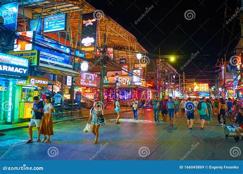 The Nightlife Of Patong Phuket Thailand Editorial Stock Image Image Of Patong Island