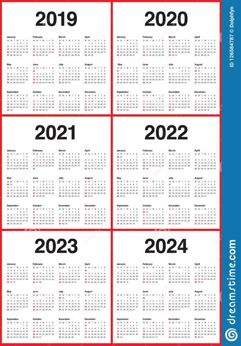 2023 And 2024 Calendar Printable L New Year Calendar Printable L