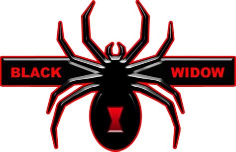 Black Widow Edition Decal Sticker 10