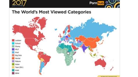 Porn Most Popular Searches Of 2017 Revealed By Pornhub