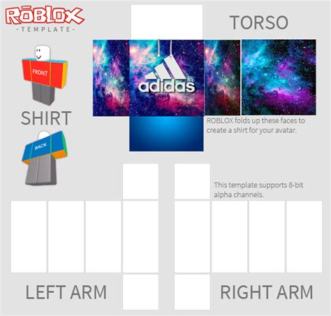 Custom Roblox Shirt Template Transparent