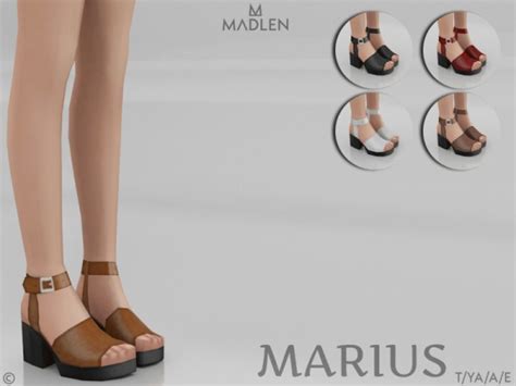 The Sims Resource Madlen Marius Shoes By Mj95 Sims 4 Downloads