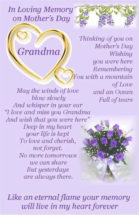 Happy birthday in heaven sayings to my cousin. GRANDMA. .....Happy Mother's Day! ! LOVE AND MISS YOU ...