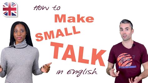 How To Make Small Talk In English English Conversation Lesson Youtube