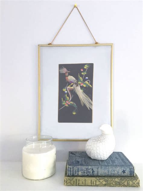 Make It Diy Knock Off Anthropologie Hanging Frame Curbly