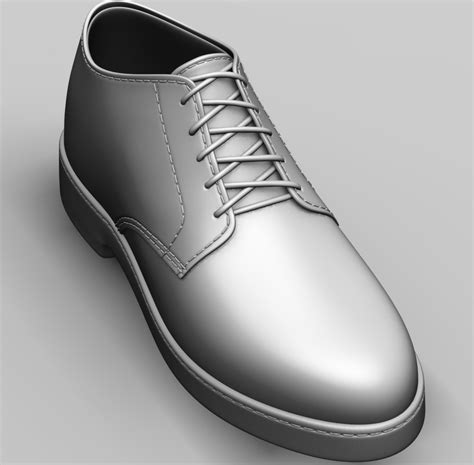 Realistic Shoes 3d Model Turbosquid 1472776