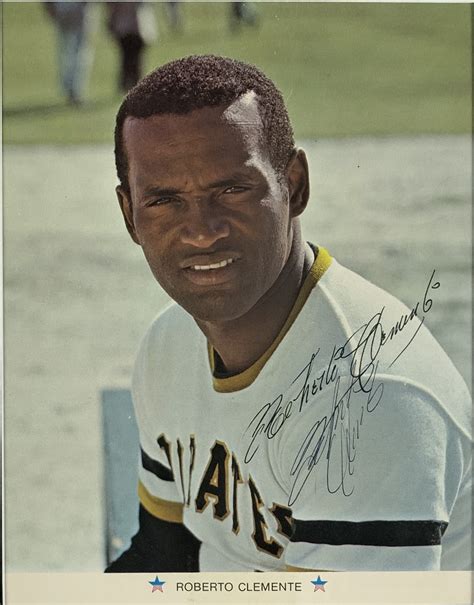Lot Detail Roberto Clemente Signed 75 X 95 1971 Arco Pirates