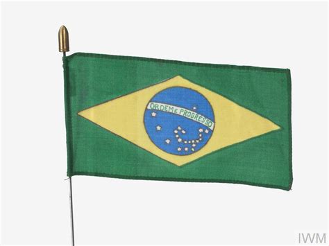 Miniature Flag Brazil Imperial War Museums