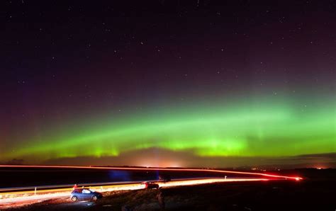 Northern Lights Aurora Borealis Were Visible Across The Uk Last Night