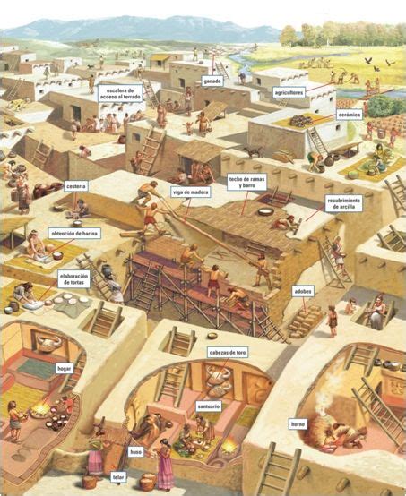 ¿cómo Vivían El Surgimiento De Las Aldeas La Vida En La Prehistoria