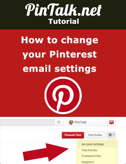 How To Change Your Pinterest Email Settings