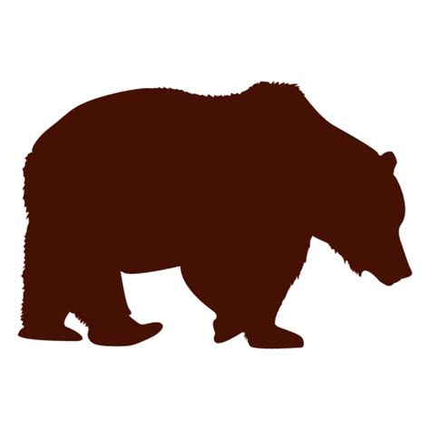 Bear Silhouette Transparent Png And Svg Vector File
