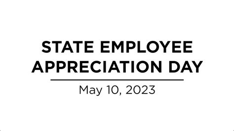State Employee Appreciation Day 2023 Youtube