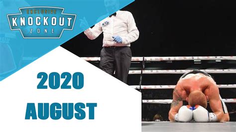 Boxing Knockouts August 2020 Youtube