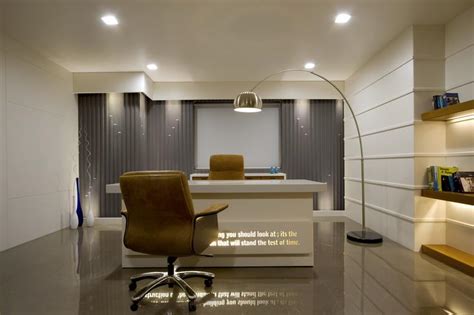 Office At Onyx Directors Cabin Vadodara By Narendra Joshi